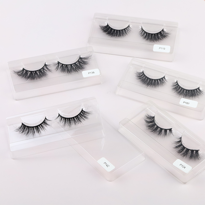  High Quality 3D Mink Lashes Strip Lashes USA MS07