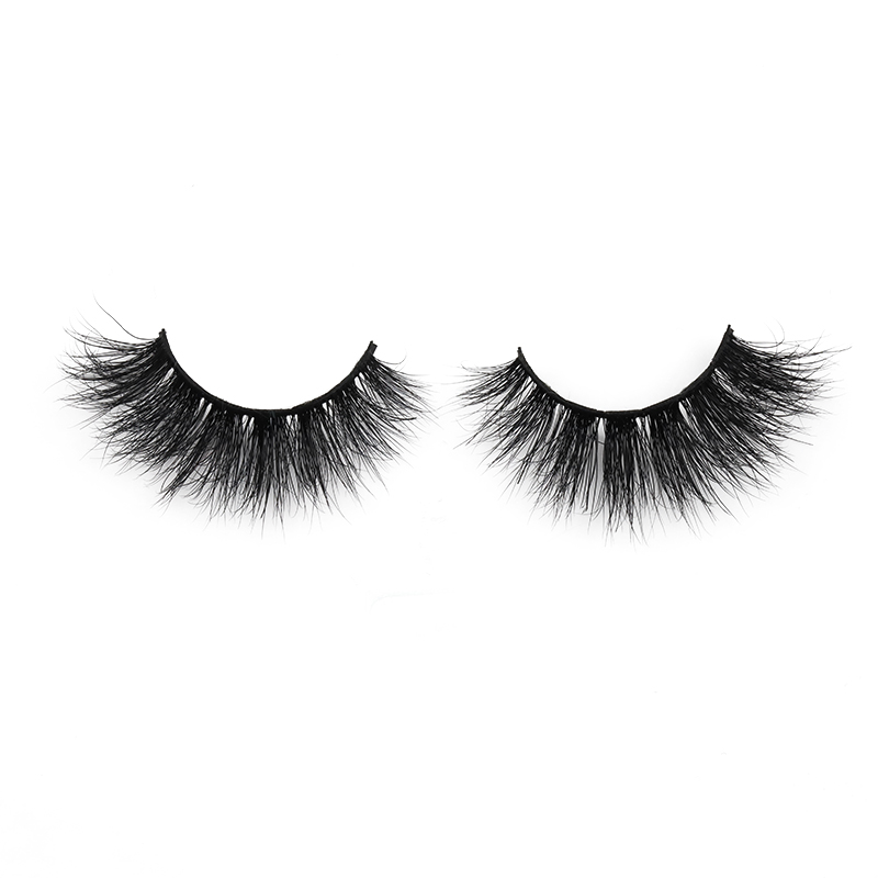 Wholesale Reusable Natural 6D Real Mink Lashes in 2021 6D13 ZX008