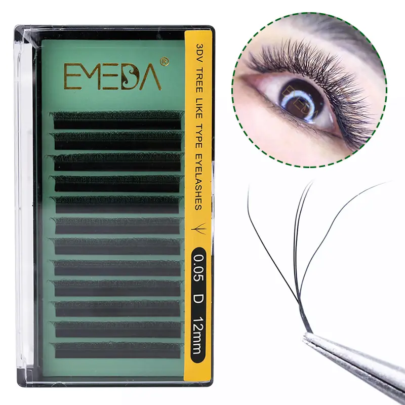 3D Clover Lashes 100% Cruelty Free Natural Automat...