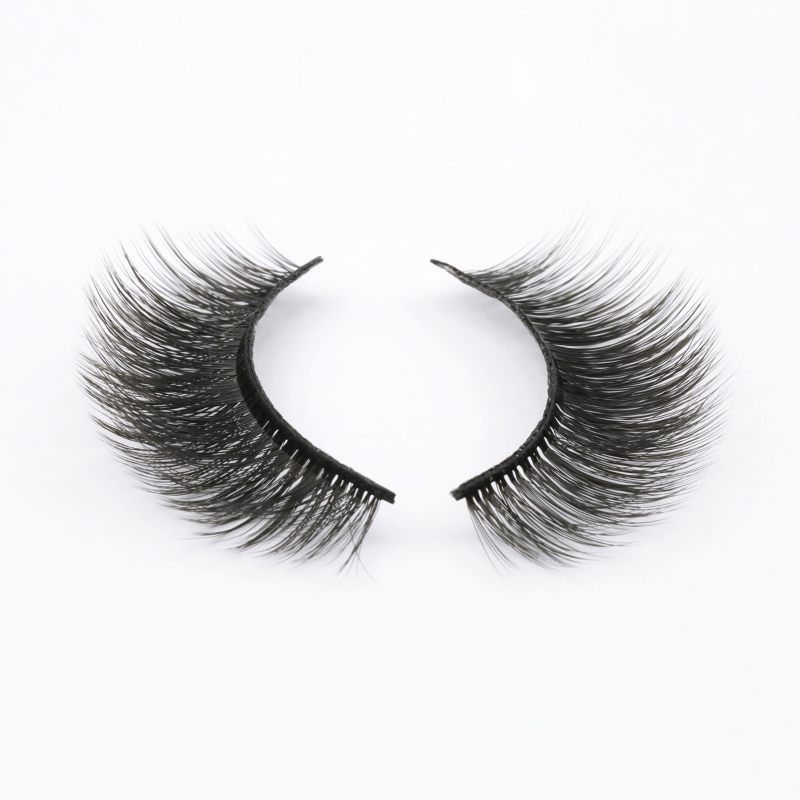 2021 New Own Brand Wholesale 3D Silk Lashes Supplier SPG45 ZX017