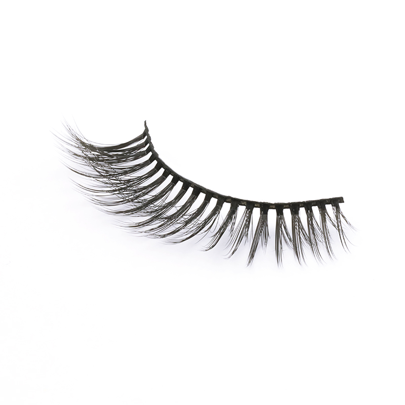 2021 Hot Sale Light And Flexible 3D  Silk Lashes Supplier SPG59 ZX018