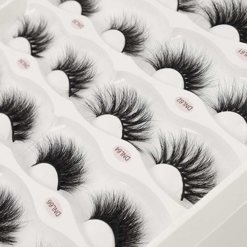 Mink Lashes 25mm 3d Dramatic Fluffy Custom Packaging Box Wholesale Lash Manufacturer