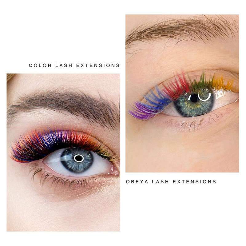 EMEDA new colored lash extensions limited time offer