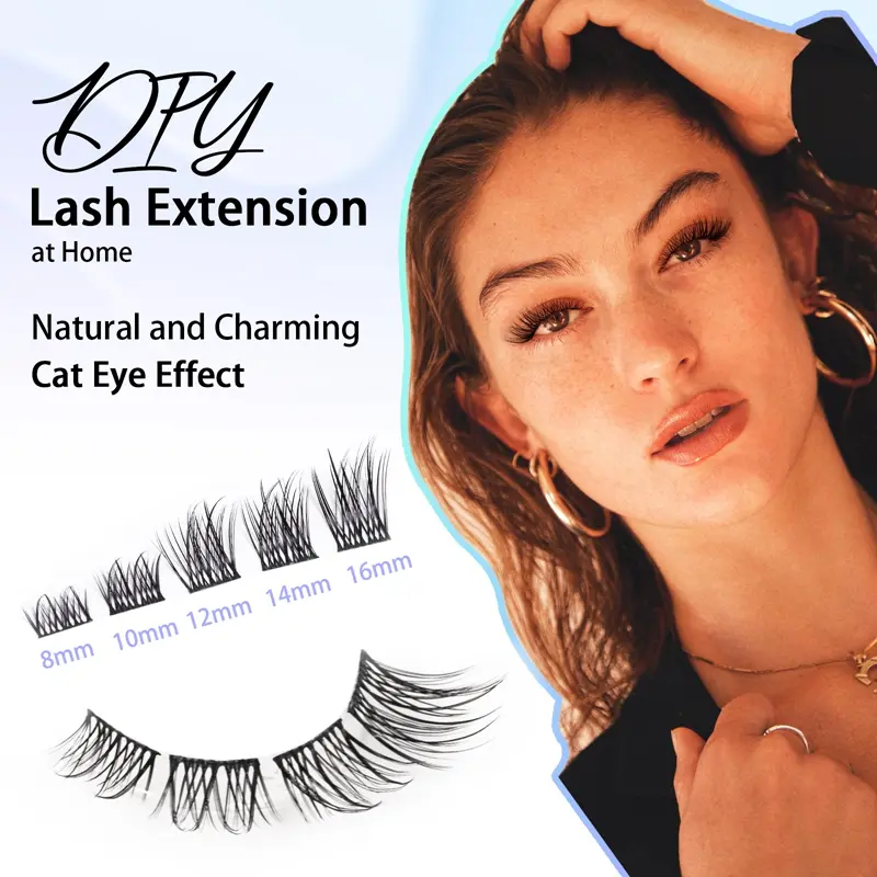 Diy Lash Extensions Best Natural Lashes Custom Packaging Box Factory Price