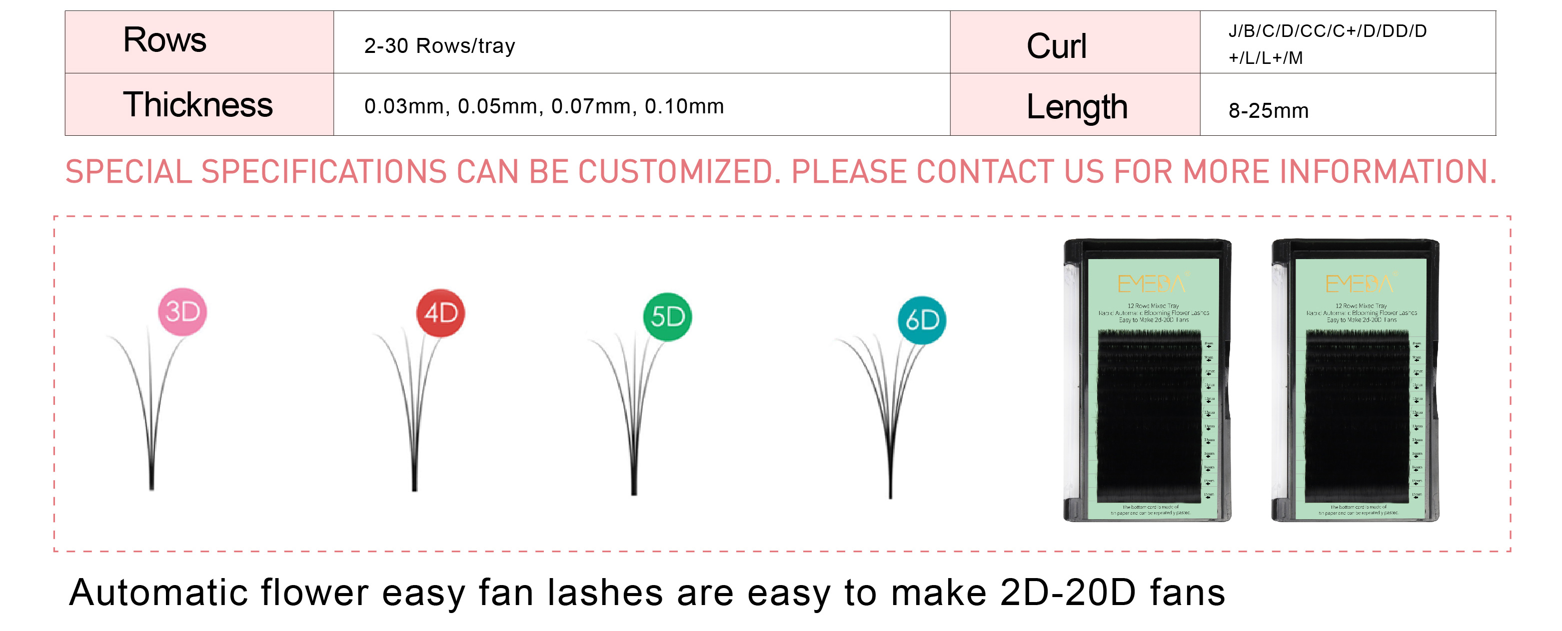  Best easy fanning eyelash extension wholesale USA HP10