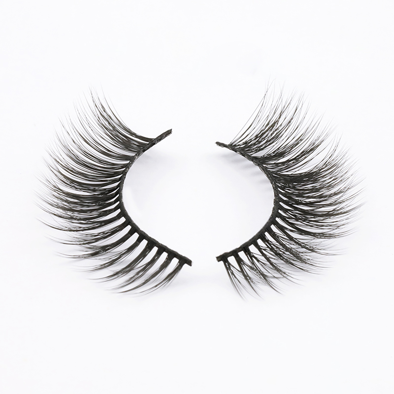 2021 Hot Sale Light And Flexible 3D  Silk Lashes Supplier SPG59 ZX018