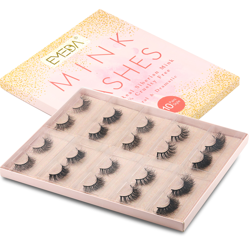 Mink Eyelash Factory with Custom Package EL