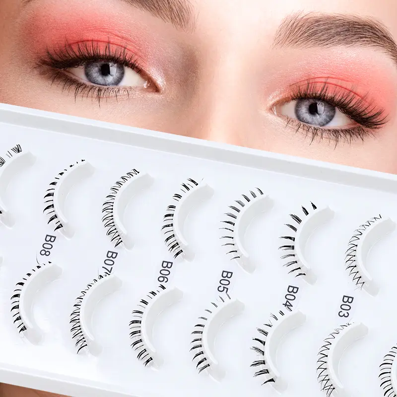 Bottom Lashes Multiple Pairs Eyelashes Packaging High Quality Cheap Price Wholeale