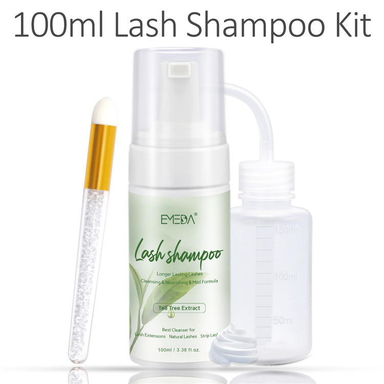 Wholesale Latest green tea eyelash shampoo