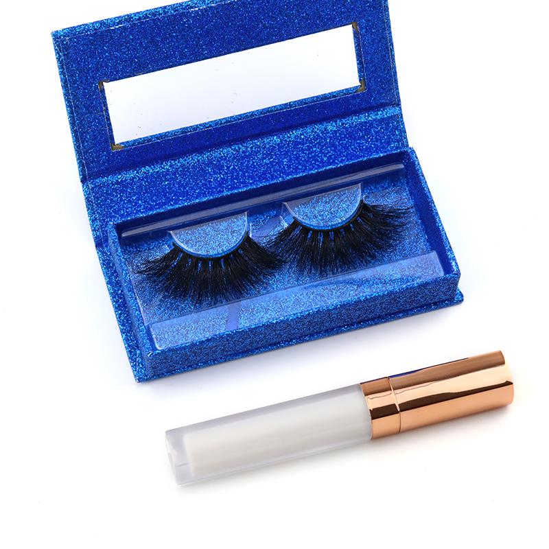 Wholesale 2021 New Arrival 25mm mink full strip lashes in USA ZX
