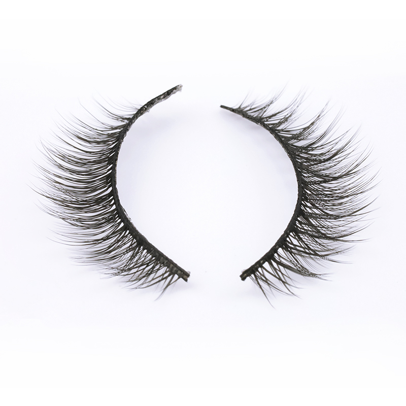 China Manufacturer Supply Luxury 3D Synthetic Silk Eyelashes SP27 ZX031 